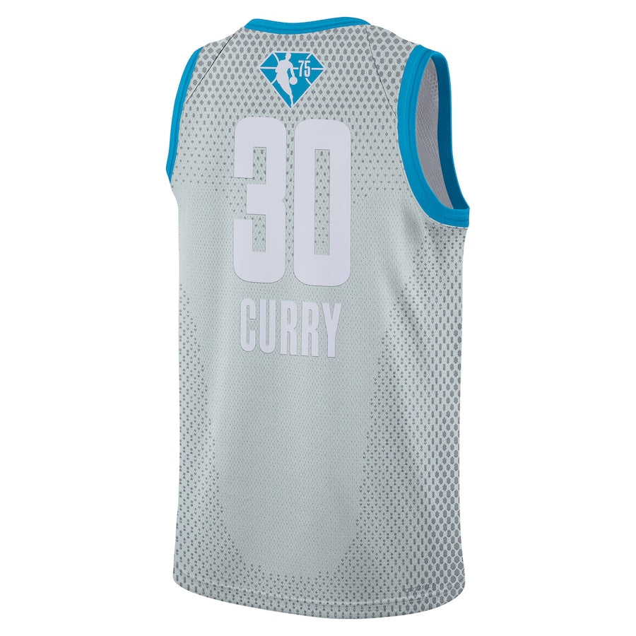 Air Jordan X NBA All Star Swingman Jersey - Blue - Stephen Curry  