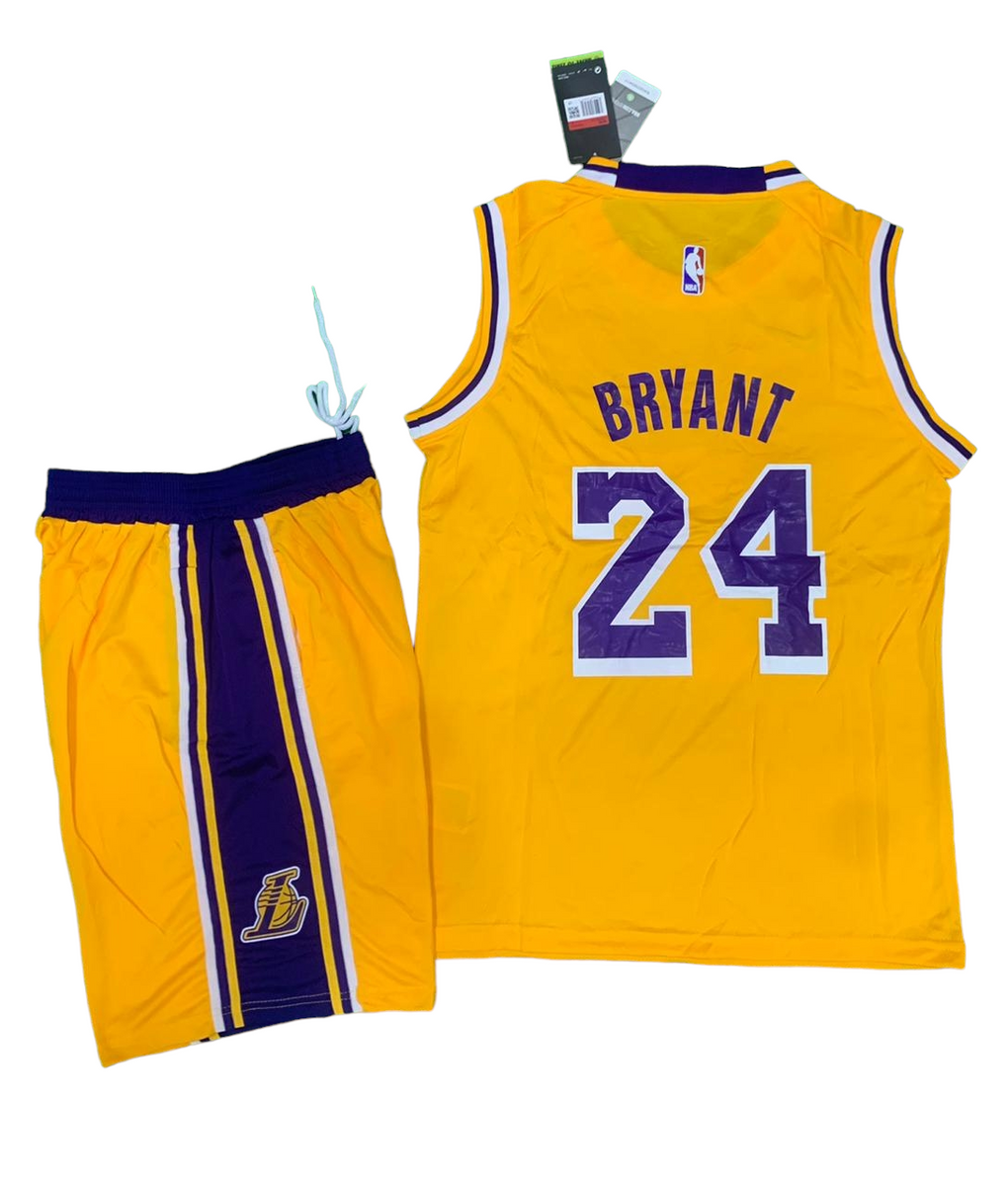 La Lakers Black Set - Bryant 24 (Jersey + Shorts) – Pro Basketball Store -  India