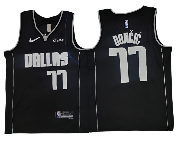 Dallas Mavericks Black - Doncic 77 - Master Quality