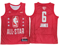 NBA All Star Swingman Jersey - Salsa Red/Very Berry - James 6 - Master