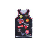 Supreme Nike NBA Teams Black Jersey - Master Quality
