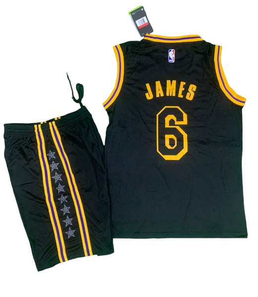  Lakers Black Jersey