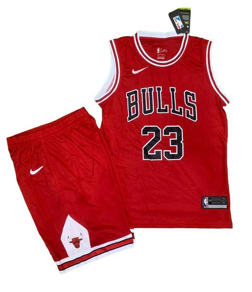 Bulls Red Set - Jordan 23 (Jersey + Shorts)