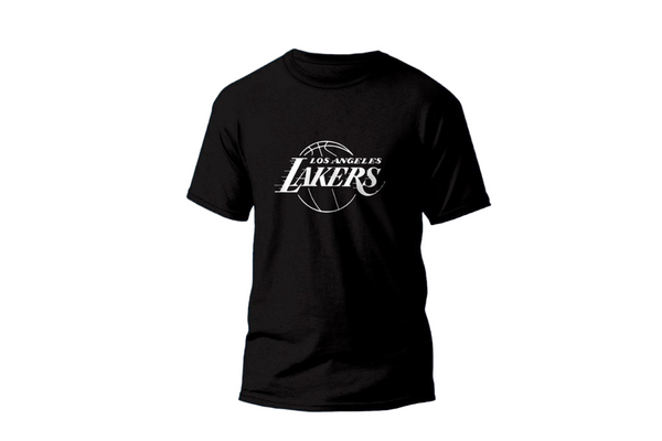LA Lakers Black - Premium Cotton Tshirt