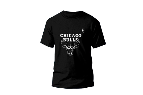 Chicago Bulls Black - Premium Cotton Tshirt
