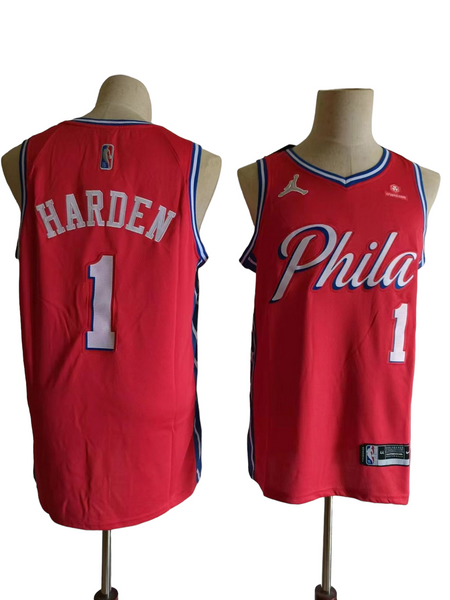 Philadelphia 76ers - Harden 1 - Red - Master