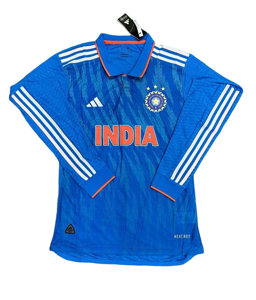 Full Sleeve India Blue Jersey India Cricket Jersey Fullsleeves