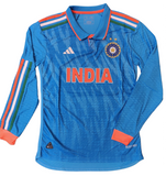 India Cricket Jersey Tri-Color fullsleeves - World Cup 2023 - Player Version