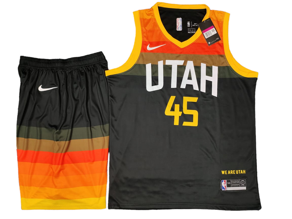 Utah Jazz City Edition Set - Mitchell 45 (Jersey + Shorts)