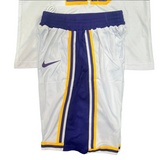 Lakers White Set - James 23 (Jersey + Shorts)