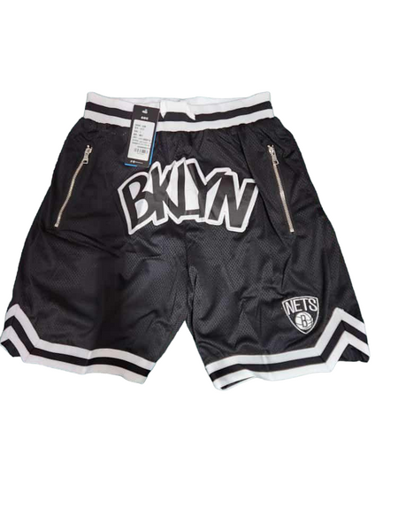 Brooklyn Nets Black Shorts - Master Quality