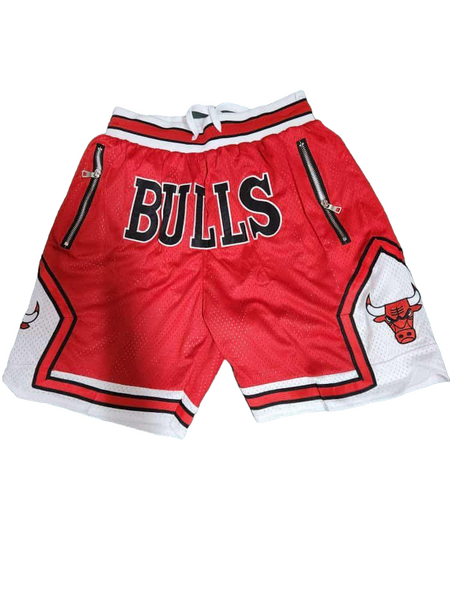 Bulls Red Shorts - Master Quality