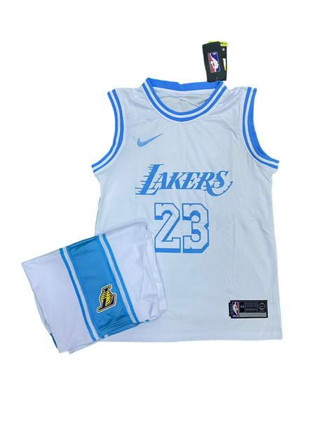 La Lakers Blue Set - James 23 (Jersey + Shorts)