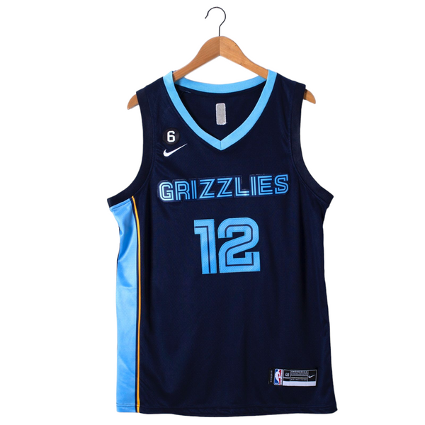 Memphis Grizzlies - Blue - Morant 12 - Master Quality