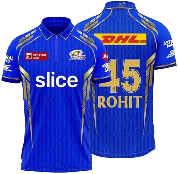 Rohit 45 - Mumbai Indians Home - IPL 2024 (Premium Quality)