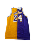 La Lakers Yellow/Purple double stitch- Bryant 24 - Master Quality