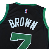 Boston Celtics Black Set - Brown 7 (Jersey + Shorts)