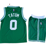 Boston Celtics Green Set - Tatum 0 (Jersey + Shorts)