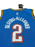 Oklahoma City Thunder Blue - Shai Gilgeous alexander 2 - Master Quality