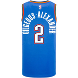 Oklahoma City Thunder Blue - Shai Gilgeous alexander 2 - Master Quality