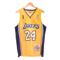 La Lakers Yellow Hardwood Classic  - Bryant 24 - Master Quality