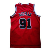 Bulls Red Jordan Hardwood Classic Edition - Rodman 91 - Master Quality