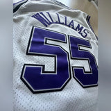 Sacramento Kings White - Jason Williams 55 - Master Quality