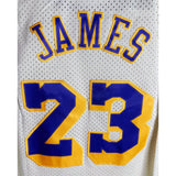 LA Lakers Cream Hardwood Classic - James 23 - Master Quality