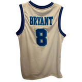 La Lakers White Hardwood Classic Yellow  - Bryant 8 - Master Quality