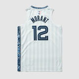 Memphis Grizzlies - White - Morant 12 - Master Quality