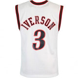 Philadelphia 76ers hardwood Classic - Iverson 3 - White - Master