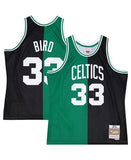 Boston Celtics Dual Color Hardwood Classic Green/Black - Bird 33 - Master Quality