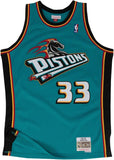 Detroit Piston Turquoise - Grant Hill 33 - Master Quality