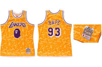 La Lakers Yellow - Bape 93- Master Quality