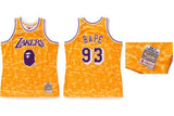 La Lakers Yellow - Bape 93- Master Quality
