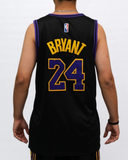 La Lakers Tringular Pattern Black - Bryant 24 - Master Quality