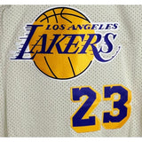 LA Lakers Cream Hardwood Classic - James 23 - Master Quality