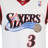 Philadelphia 76ers hardwood Classic - Iverson 3 - White - Master