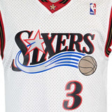 Philadelphia 76ers hardwood Classic - Iverson 3 - White - Master