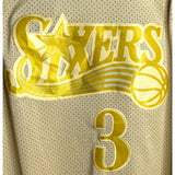 Philadelphia sixers hardwood Classic Retro - Iverson 3 - Golden - Master