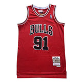 Bulls Red Jordan Hardwood Classic Edition - Rodman 91 - Master Quality