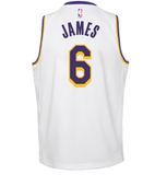 La Lakers White - James 6 - Master Quality
