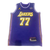 LA Lakers Purple Doncic 77- Master Quality