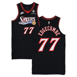Philadelphia 76ers hardwood Classic - Edgecombe 77 - Black - Master