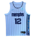 Memphis Grizzlies - White - Morant 12 - Master Quality