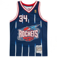 Houston Rockets Blue - Olajuwon 34 - Master Quality