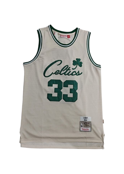 Boston Celtics Hardwood Classic White - Bird 33 - Retro