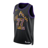 La Lakers Triangular Pattern Black - Doncic 77 - Master Quality