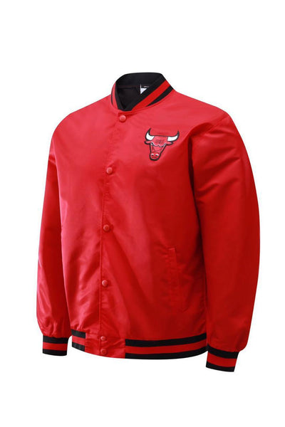 Chicago Bulls Bomber Jacket - Red