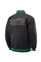 Boston Celtic Bomber Jacket - Black